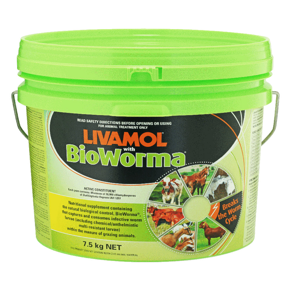 IAH Livamol with Bioworma for Animals