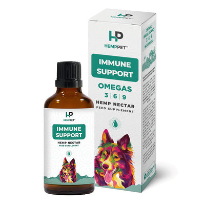 HempPet Immune Support Hemp Nectar Feed Supplement for Dogs