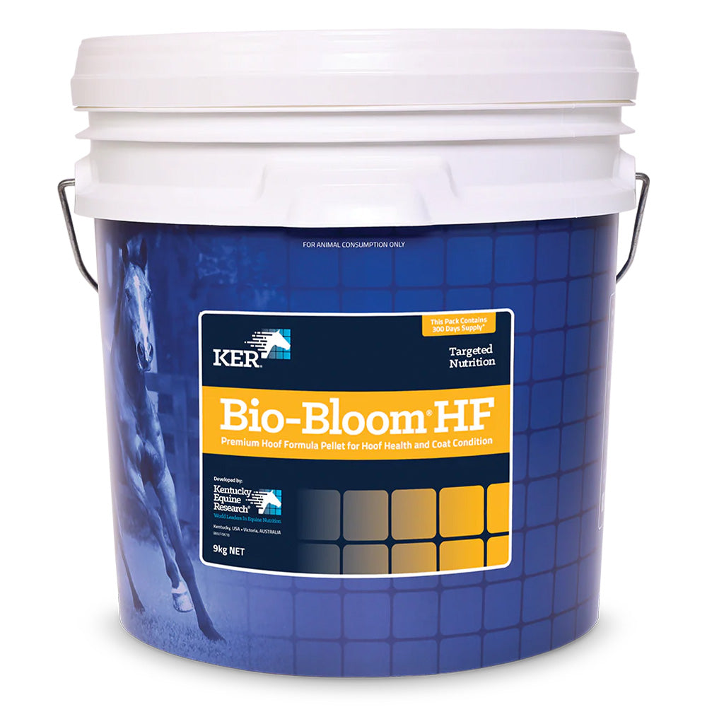 KER Bio-Bloom HF Premium Hoof Formula Pellet for Hoof Health and Coat Condition for Horse