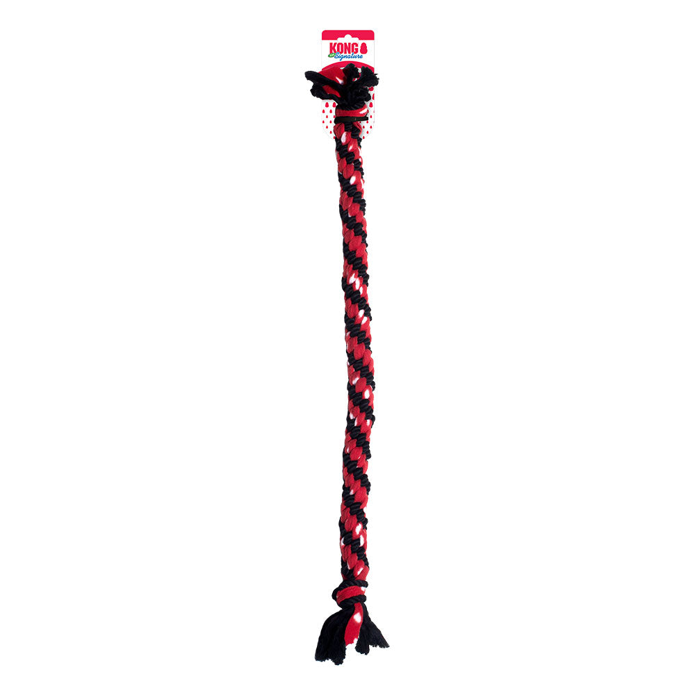 KONG Signature Rope Tug Toy for Dogs - Mega Dual Knot