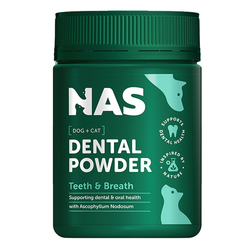 Natural Animal Solutions (NAS) Dental Powder For Dogs And Cats