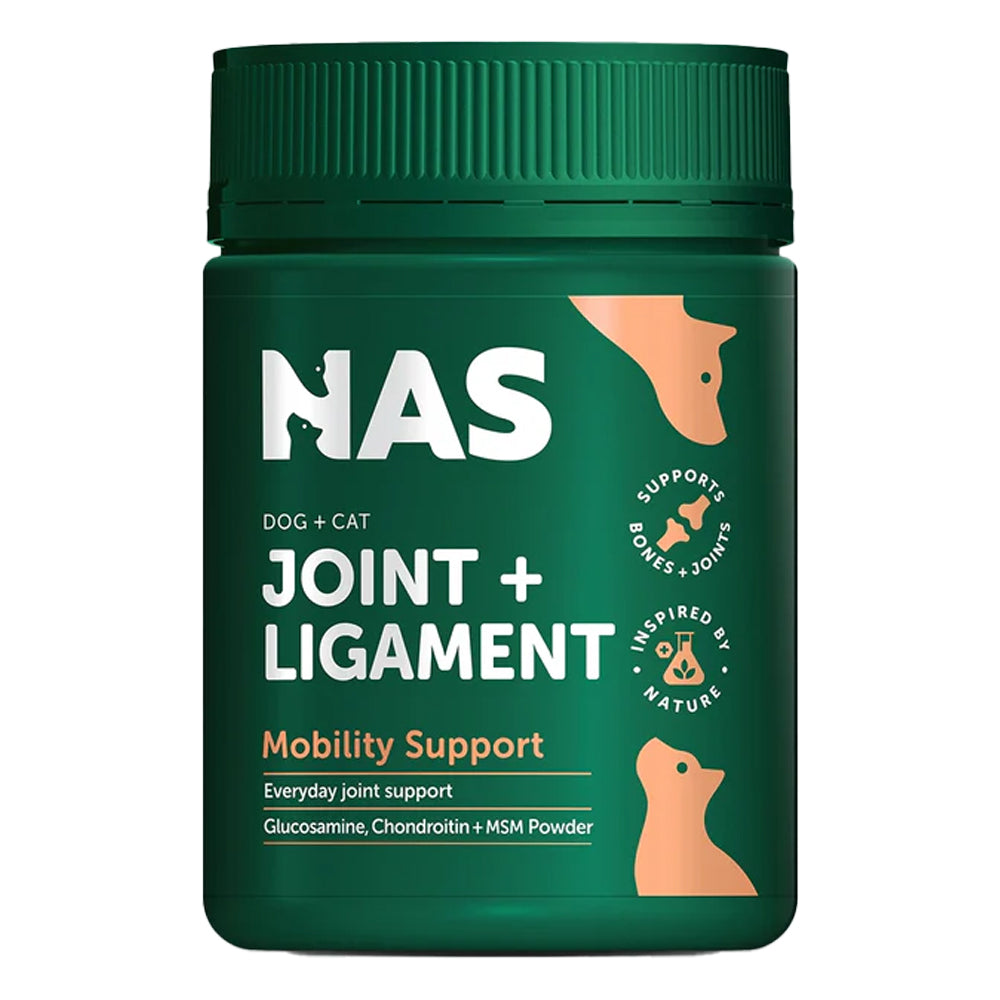 Natural Animal Solutions (NAS) Joint & Ligament Support Powder for Dogs and Cats