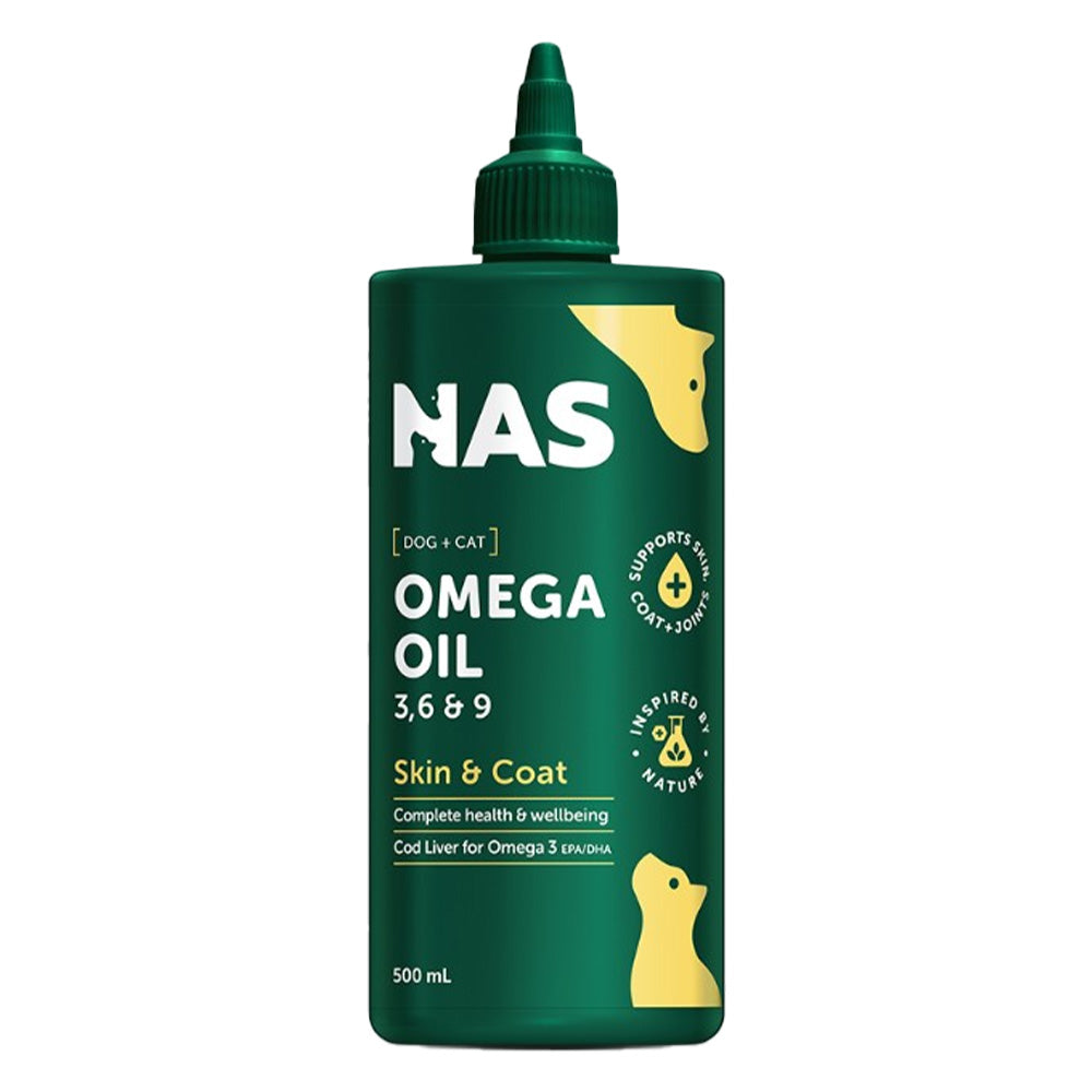 Natural Animal Solutions Omega 3,6 & 9 Oil for Dogs and Cats