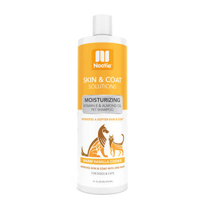 Nootie Skin & Coat Solutions Moisturizing Warm Vanilla Cookie Shampoo for Dogs & Cats