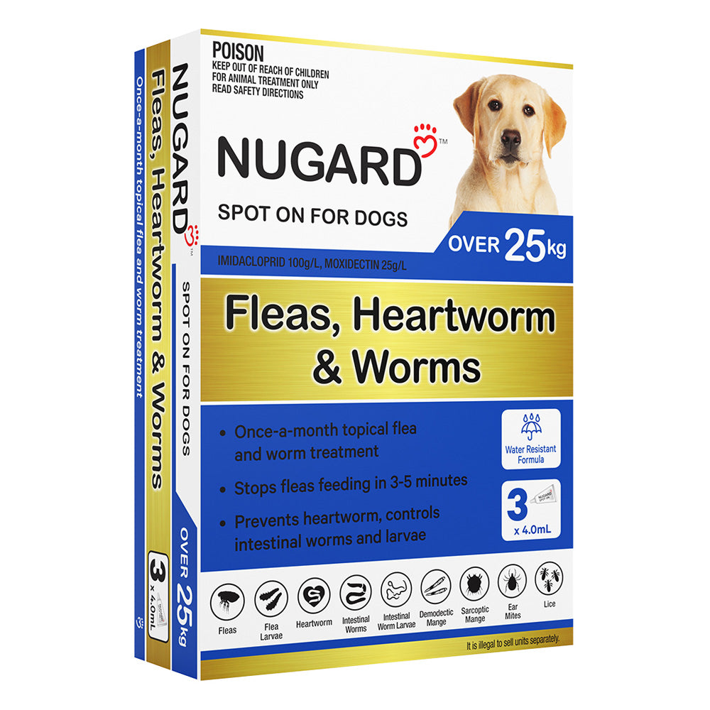 Nugard Spot on for Dogs Over 25Kg (Blue)