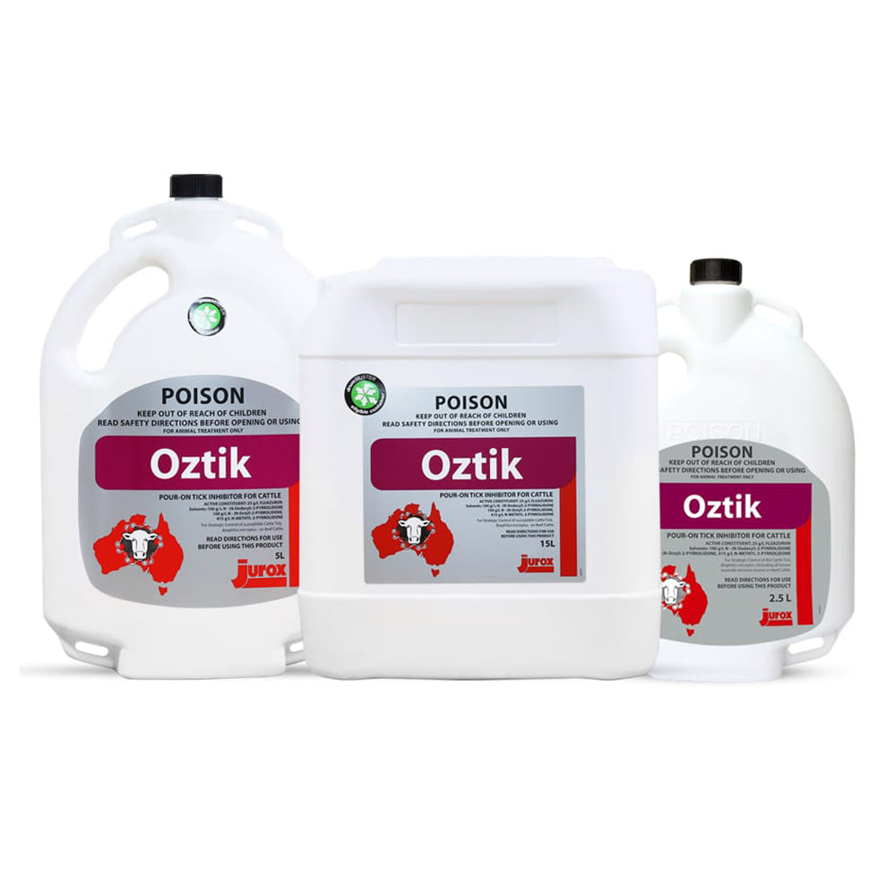 Oztik Pour-On Tick Inhibitor for Cattles