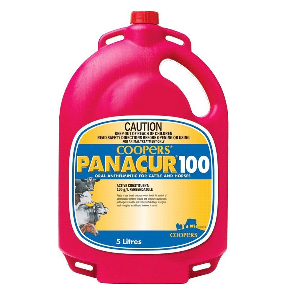 Coopers Panacur 100 Oral Anthelminitic For Cattle & Horses