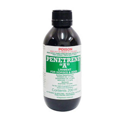 Penetrene 'A' Liniment for Horses and Dogs