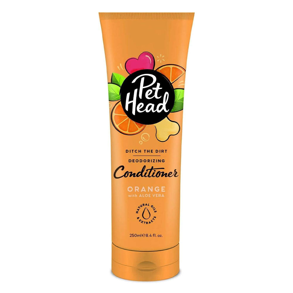 Pet Head Ditch The Dirt Deodorising Orange Fragrance Conditioner for Dogs