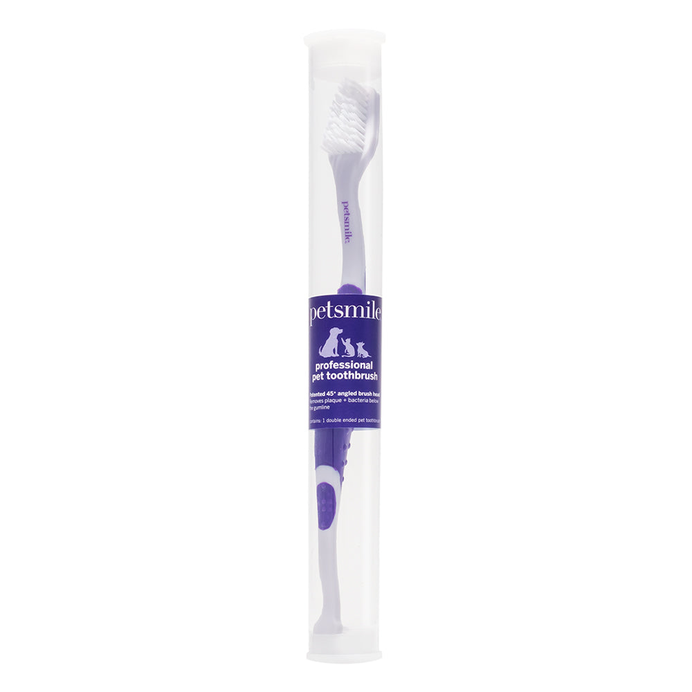 Petsmile Professional Dual Ended Toothbrush for Pets