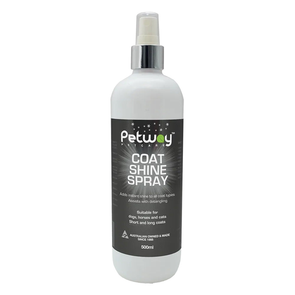 Petway Petcare Coat Shine Spray For Dogs, Horses And Cats
