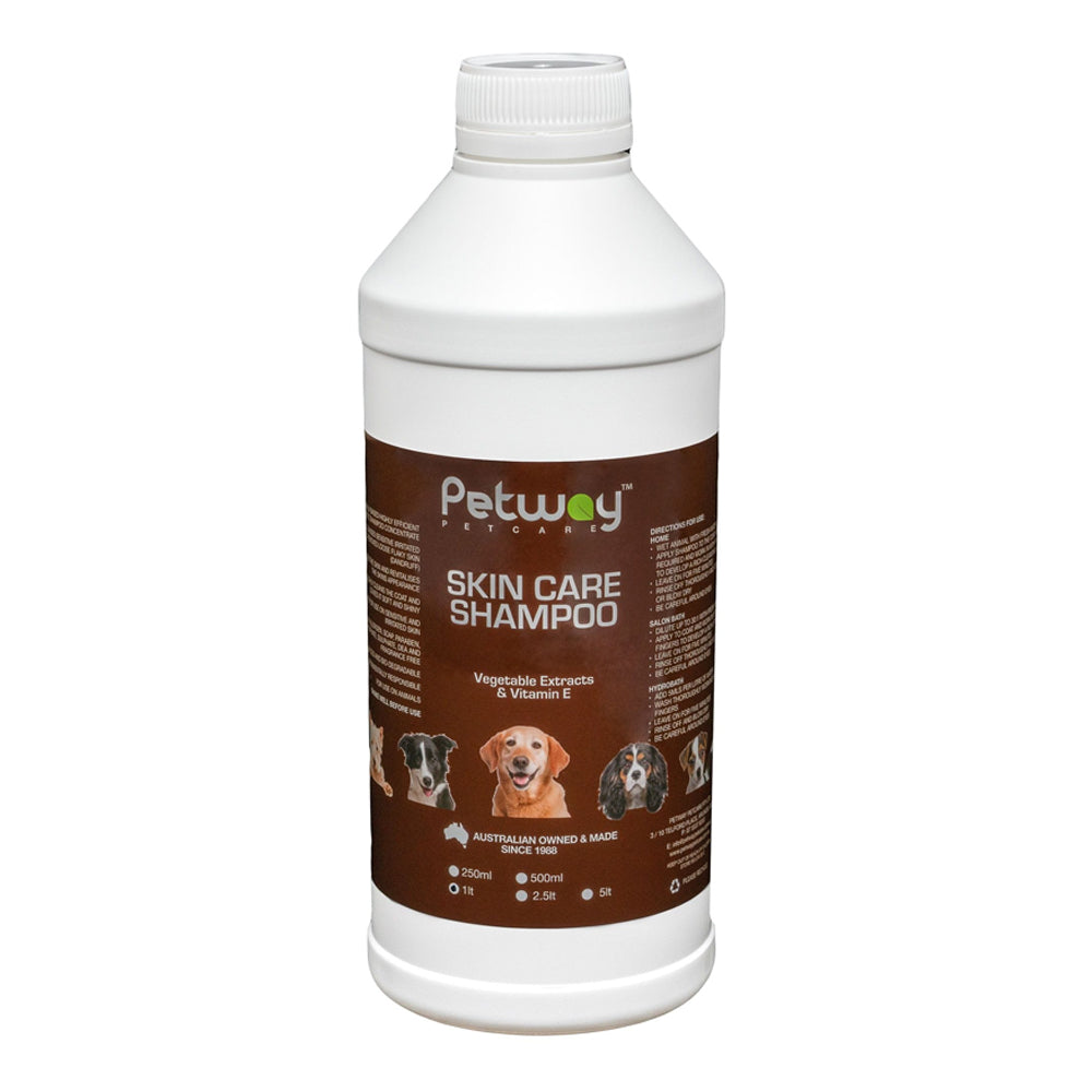 Petway Petcare Skin Care Shampoo For Sensitive And Irritated Skin For Dogs