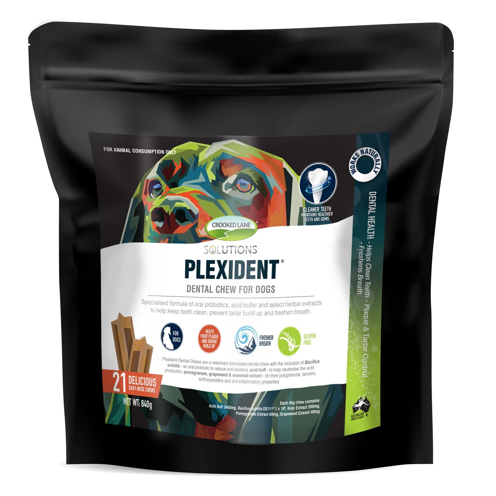 Plexident Dental Chews for Dogs