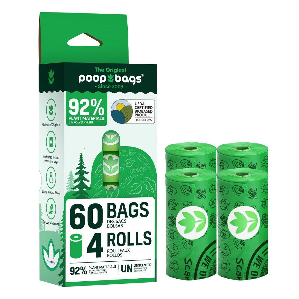 Poop bags 4pack 60'S