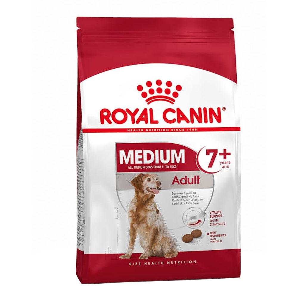 Royal Canin Medium 7+ Years Mature Senior Dry Dog Food