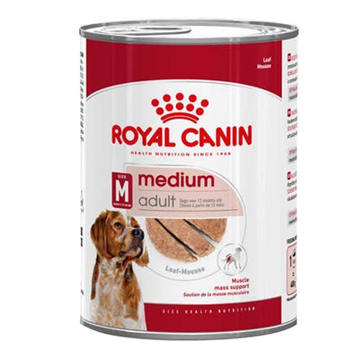 Royal Canin Medium Adult Loaf Canned Dog Food 410 Gm