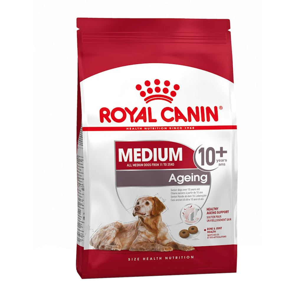 Royal Canin Medium Ageing 10+ Years Mature Senior Dry Dog Food