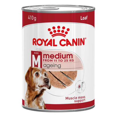 Royal Canin Medium Ageing Loaf Canned Dog Food 410 Gm