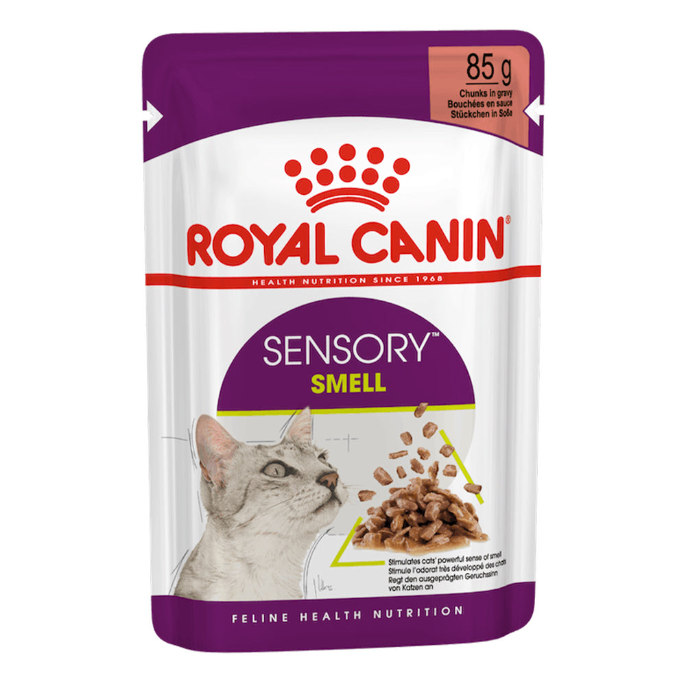 Royal Canin Sensory Smell In Gravy Adult Pouches Wet Cat Food 85 Gms