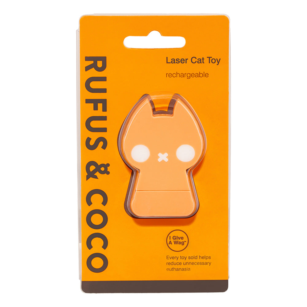 Rufus & Coco Rechargeable Laser Toy for Cats