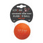 Scream Rubber Ball Dog Toy - Loud Orange