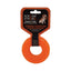 Scream Xtreme Treat Tyre Dog Toy - Loud Orange
