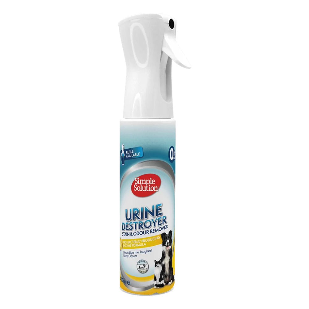 Simple Solution Stain & Odour Remover Urine Destroyer - Refillable Flairosol for Dogs & Cats
