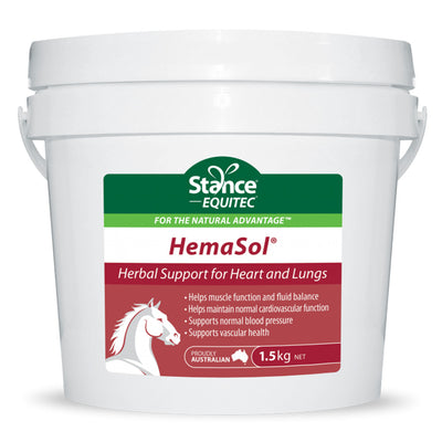Stance Equitec Hemasol Herbal Support for Heart & Lungs for Horses