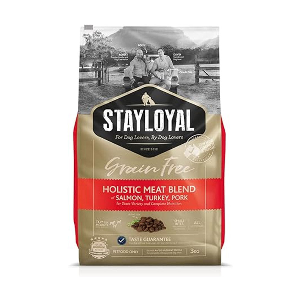 Stay Loyal Grain Free Salmon, Turkey & Pork