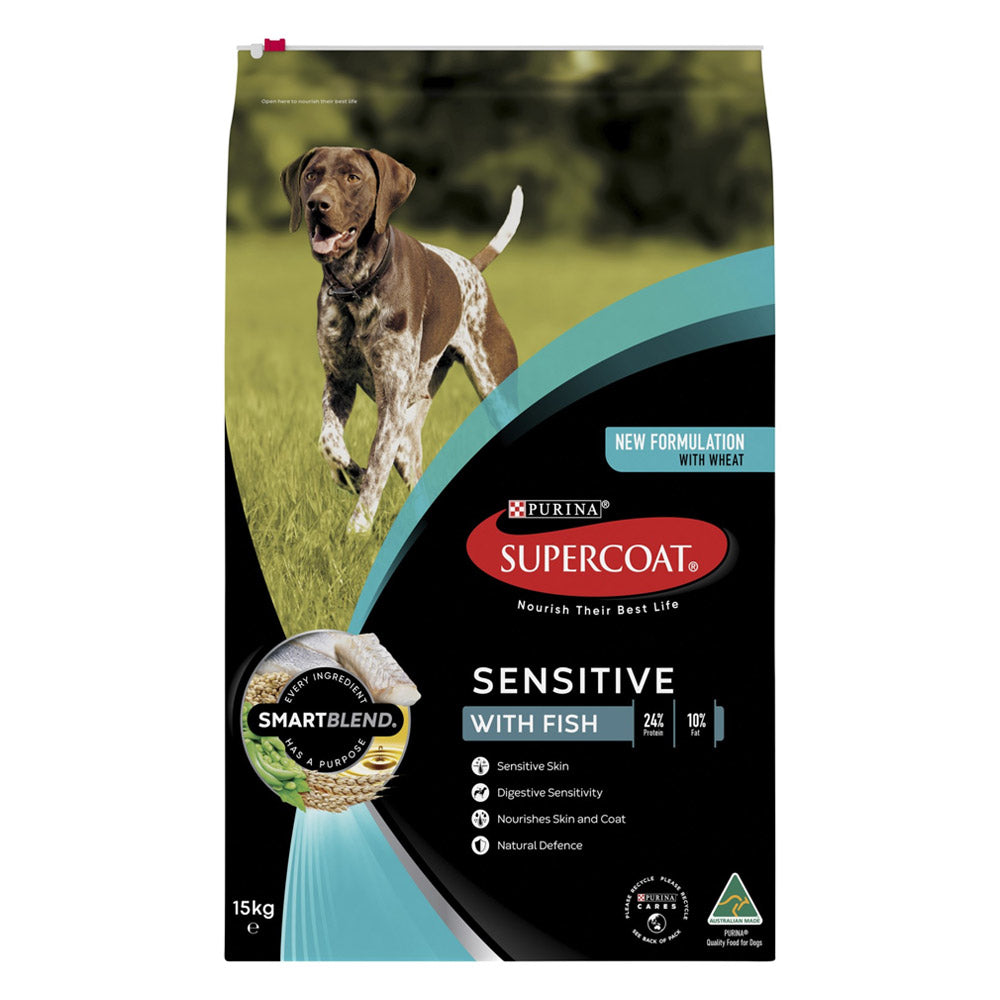Supercoat SmartBlend With Fish Sensitive Adult Dry Dog Food