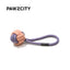 Pawzcity Interactive Rope Ball With Loop