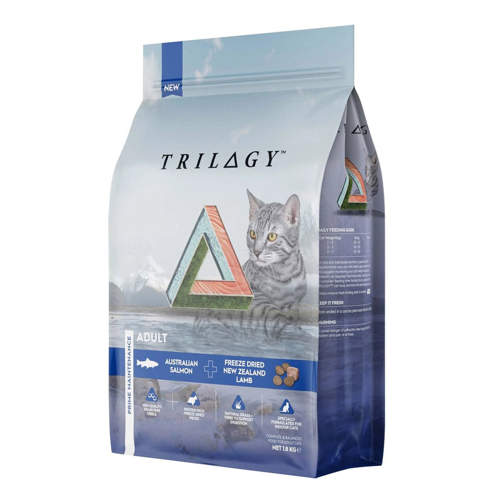 Trilogy Adult Australian Salmon Plus Freeze Dried New Zealand Lamb Dry Cat Food