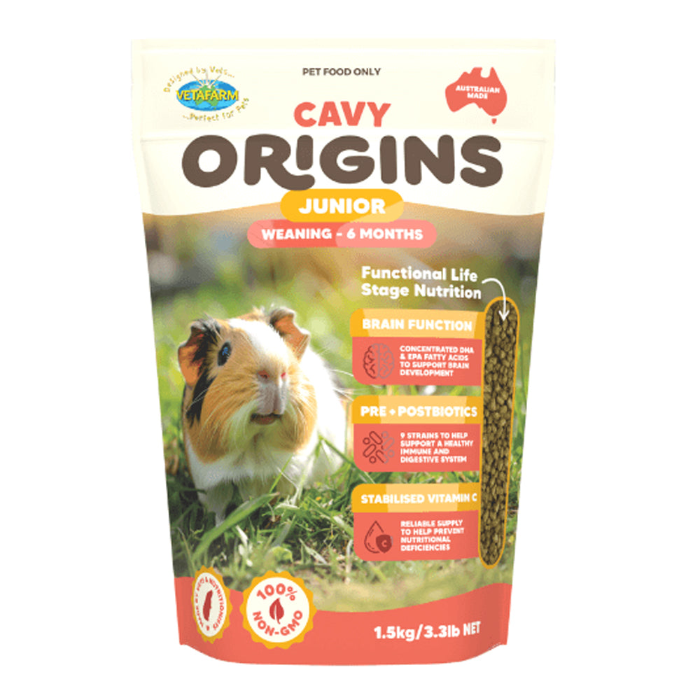 Vetafarm Origins Cavy Junior Food