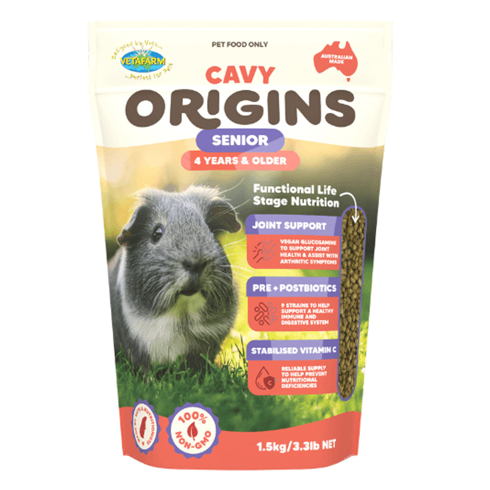 Vetafarm Origins Cavy Senior Food