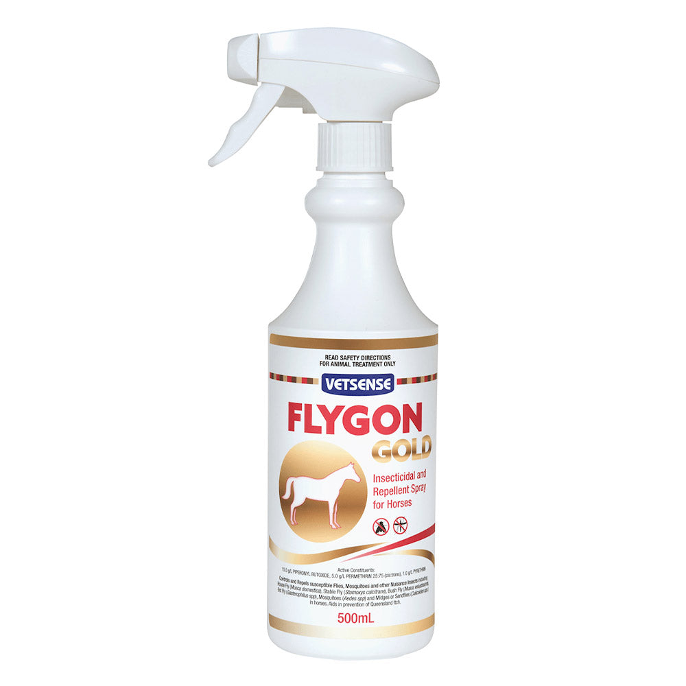Vetsense Flygon GOLD Insecticidal and Insect Repellant Spray for Horses