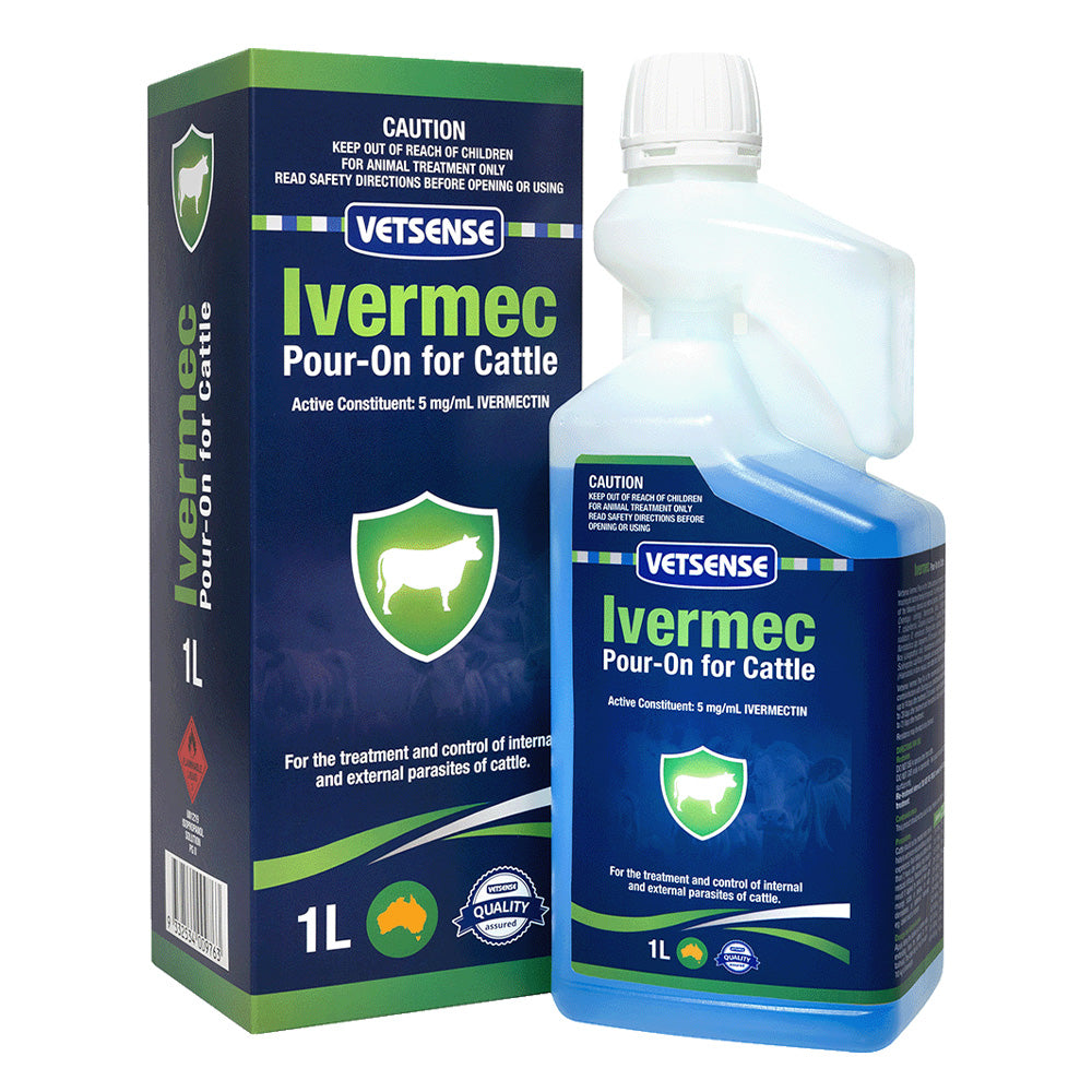 Vetsense Ivermec Pour-On for Cattle