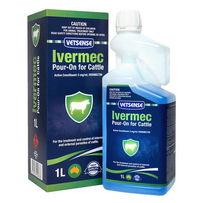 Vetsense Ivermec Pour-On for Cattle