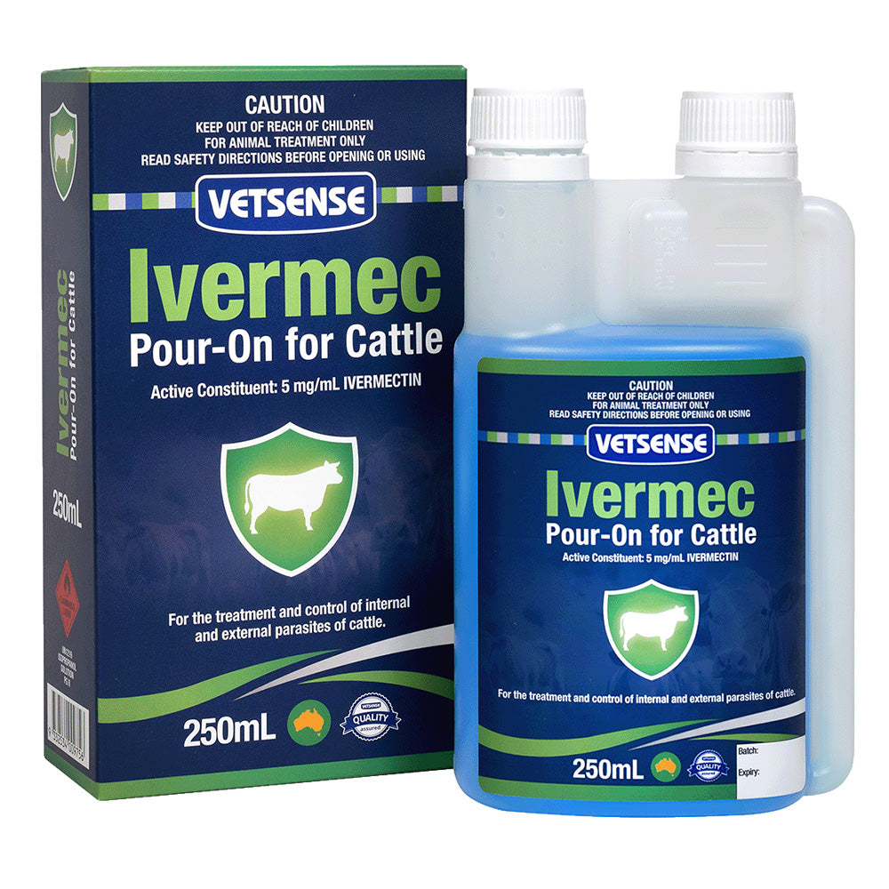 Vetsense Ivermec Pour-On for Cattle