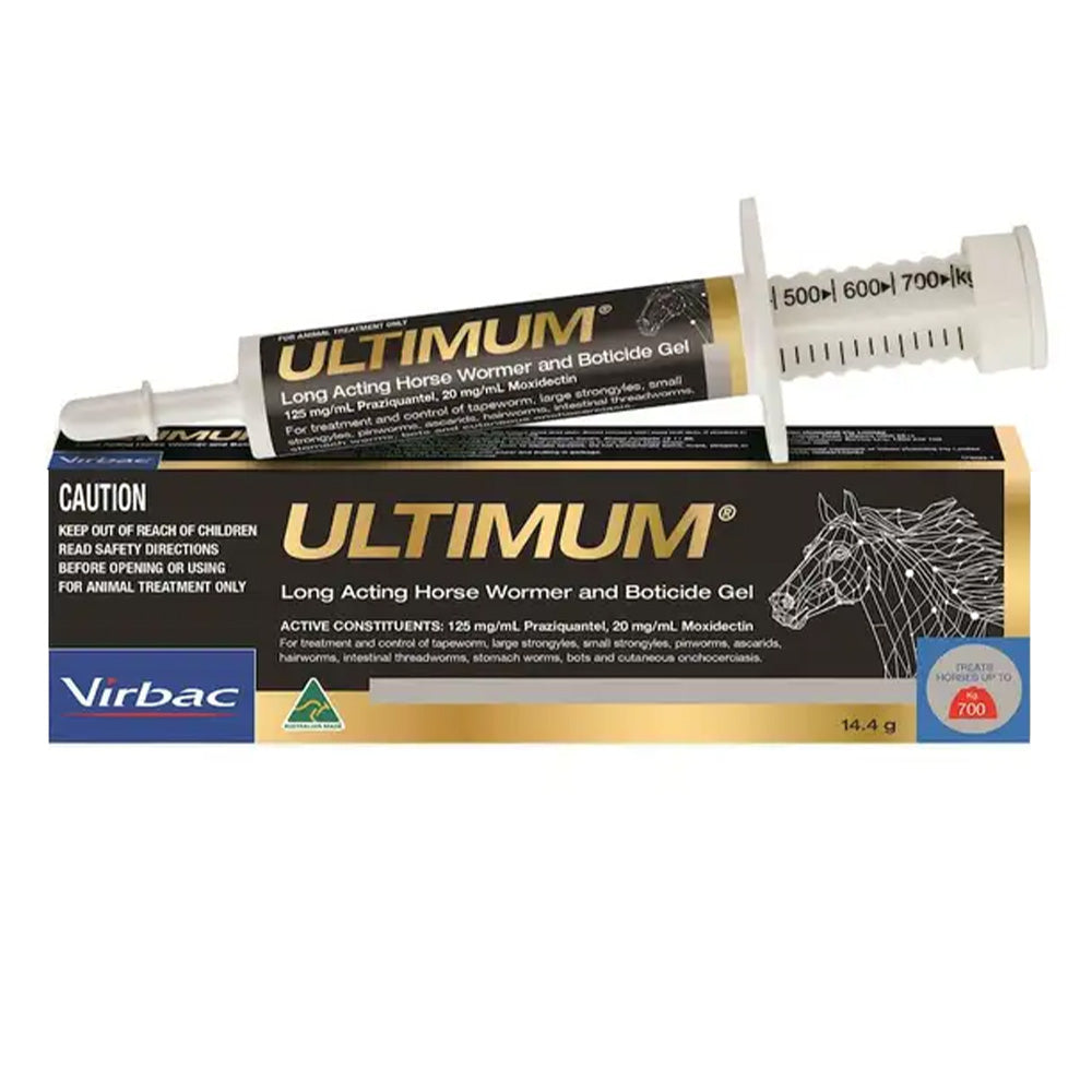 Virbac Ultimum Long Acting Horse Wormer and Boticide Gel