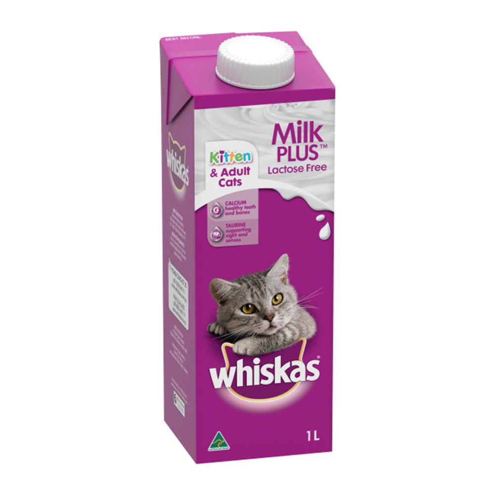 Whiskas Kitten & Adult Cats Milk Plus Lactose Free 1Litre