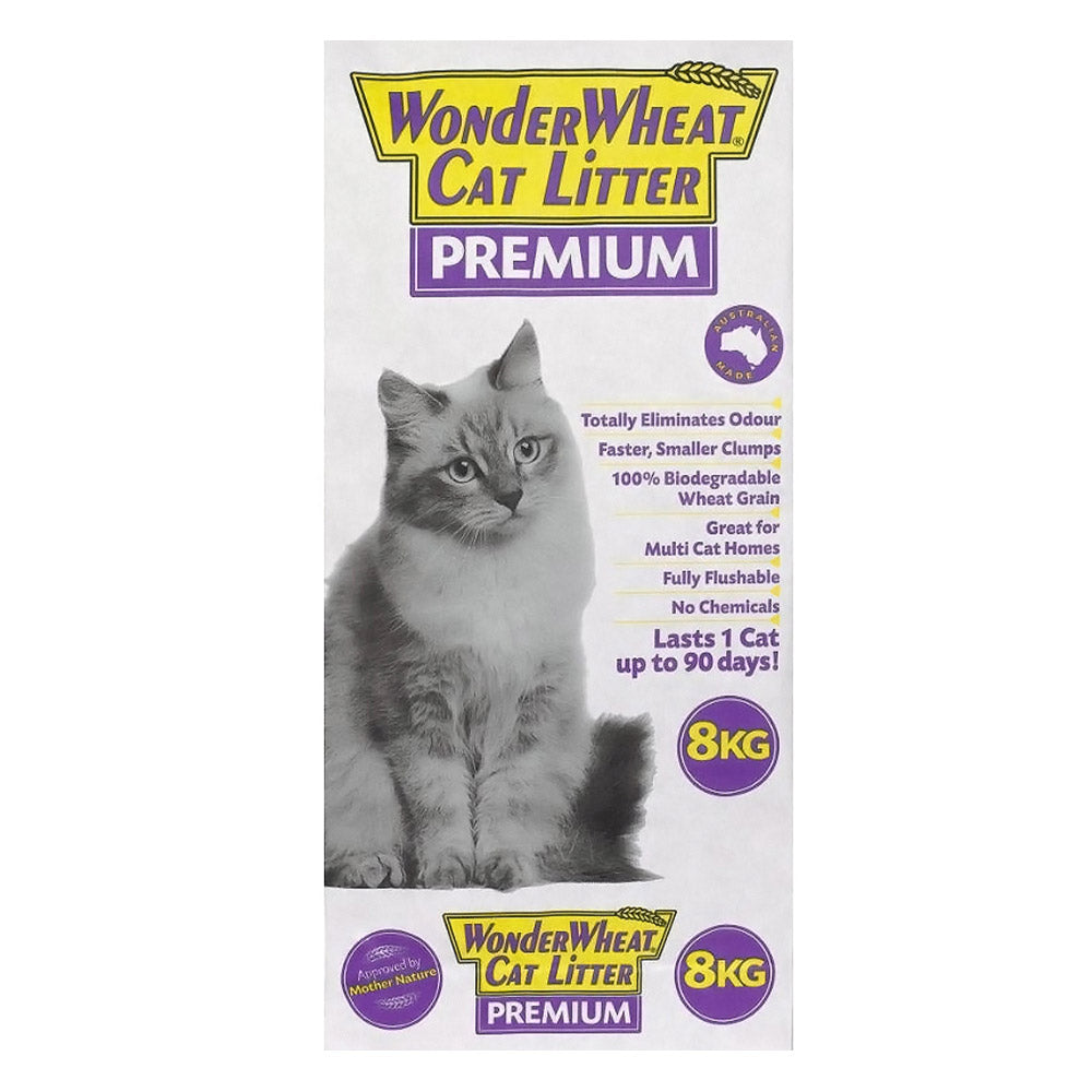Wonder Wheat Cat Litter Premium