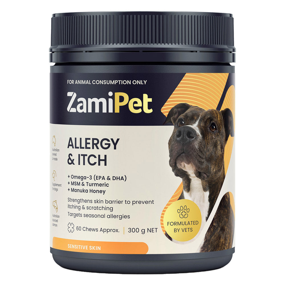 ZamiPet Allergy & Itch Supplement for Dogs