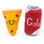 Zippy Claws NomNomz Toys for Cats - Pizza and Cola