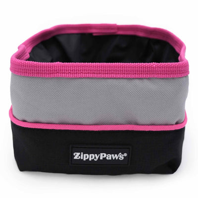 Zippy Paws Adventure Bowl for Dogs - Pink