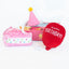 Zippy Paws Birthday Box for Dogs - Pink