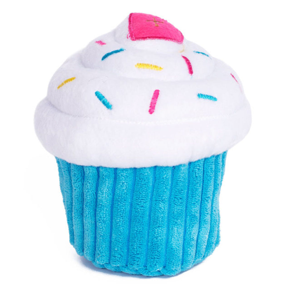 Zippy Paws Birthday Cupcake for Dogs - Blue