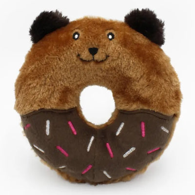 Zippy Paws Donutz Buddies Toys for Dogs - Bear