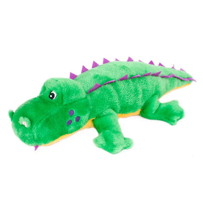 Zippy Paws Grunterz Toys for Dogs - Alvin The Alligator