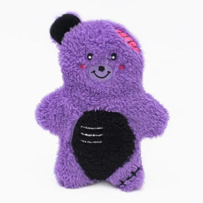 Zippy Paws Halloween Bonez Toys for Dogs - Zombie Bear