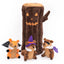 Zippy Paws Halloween Burrow Toys for Dogs - Haunted Log